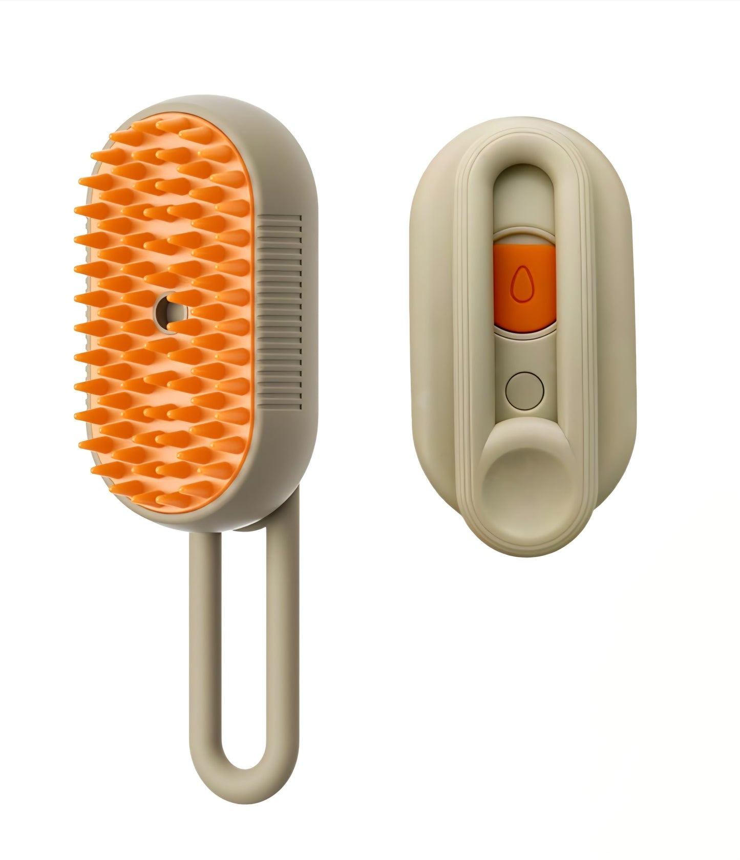 Cepillo Vaporizador 3 en 1 para Mascotas Antiestático y Desenredante